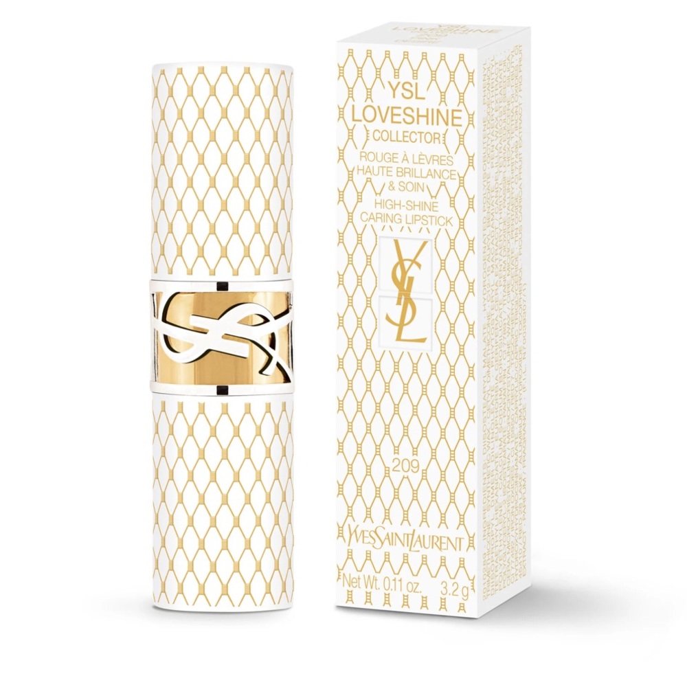 YSL LOVESHINE LIP OIL STICK LIMITED EDITION PINK DESIRE WITH GLITTER - Picture 3 of 3